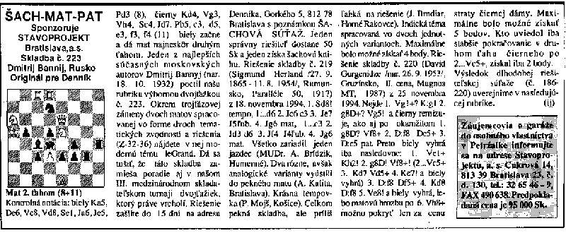 Slovenský denník r.1994 č.223